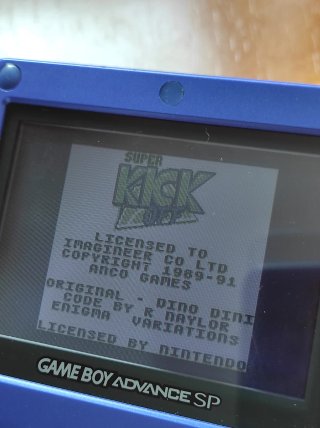Super Kick Off para Game Boy