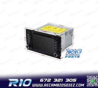 RADIO GPS ANDROID 12 AUDI A4 B6 B7 00-08 SEAT EXEO 08-12 OCT