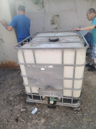 Depósito agua 1000L IBC