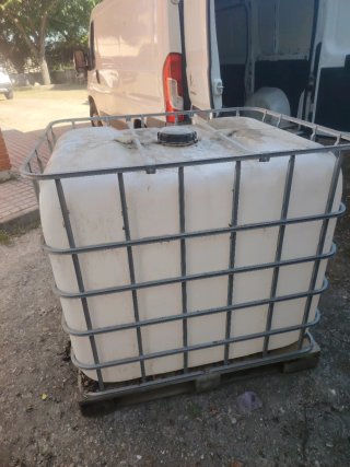 Depósito agua 1000L IBC