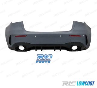 PARAGOLPES TRASERO MERCEDES CLASE A W177 LOOK A35 + COLAS E