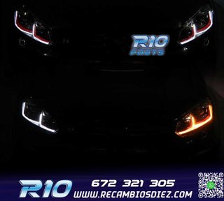 FAROS VOLKSWAGEN VW GOLF 6 08-13 LOOK GTI GOLF 7 DINAMICOS