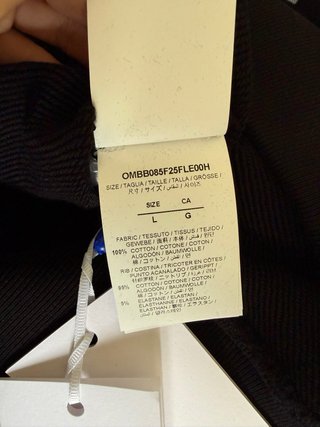 Felpa Off-White nera