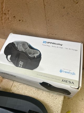 Silla Coche Bebé UppaBaby con soporte y bolsa