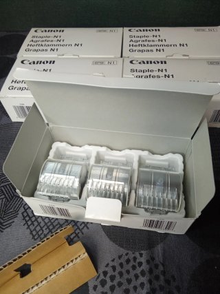5 Cajas Canon cartucho Grapas N.1 (75.000uds)