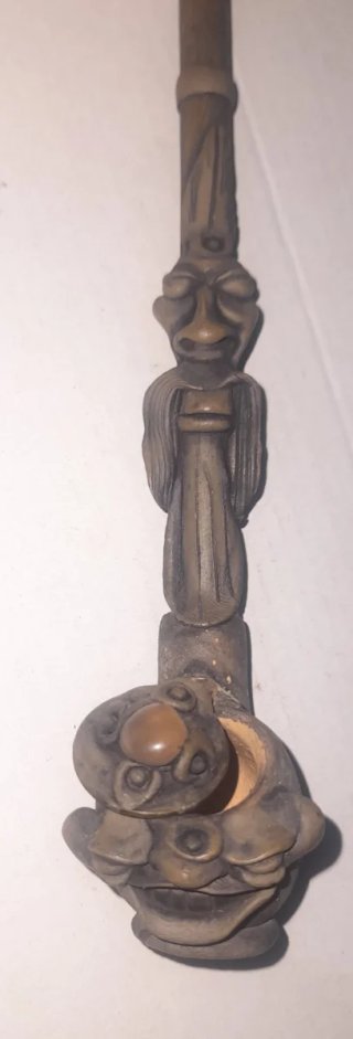 Escultura Indígena 1975 con moneda original