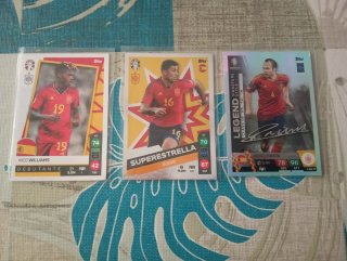 Lote cromos Topps España Euro 2024
