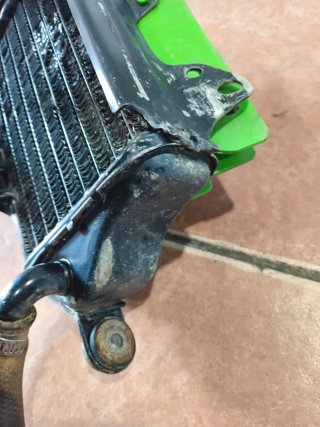 Radiador Kawasaki KX 125 90