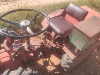Tractor con rotovator