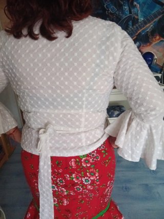 Camisa Flamenca Mujer Talla 46