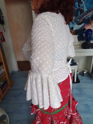 Camisa Flamenca Mujer Talla 46