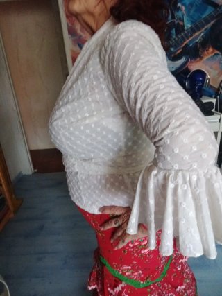 Camisa Flamenca Mujer Talla 46