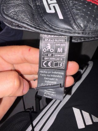 Guantes Alpinestars SP-8 Honda Edición