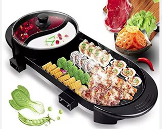 Hotpot & Griglia BBQ Elettrica