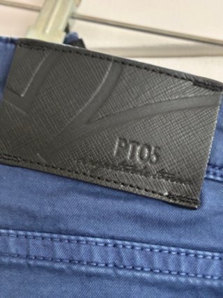 Pantalón caballero azul talla M 5 bolsillos