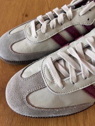 Adidas Samba OG Grigio/Borgogna - Eu 44 2/3
