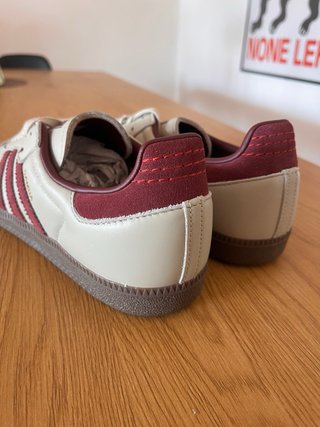 Adidas Samba OG Grigio/Borgogna - Eu 44 2/3