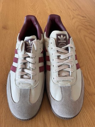 Adidas Samba OG Grigio/Borgogna - Eu 44 2/3