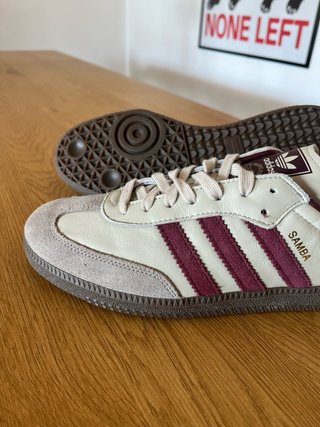 Adidas Samba OG Grigio/Borgogna - Eu 44 2/3