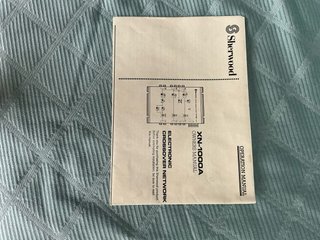 Sherwood XN-1000A Crossover Network Auto