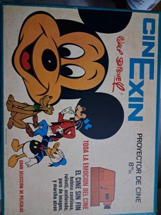 Proyector Cine Infantil CinExin 8mm Disney