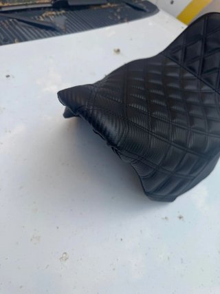 Asiento Moto para Harley davidson Touring Negro