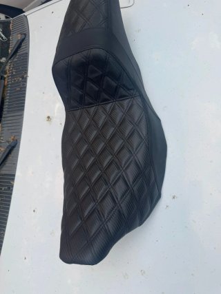 Asiento Moto para Harley davidson Touring Negro