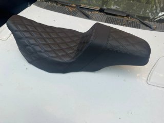 Asiento Moto para Harley davidson Touring Negro