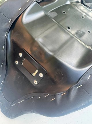 Asiento Moto para Harley davidson Touring Negro