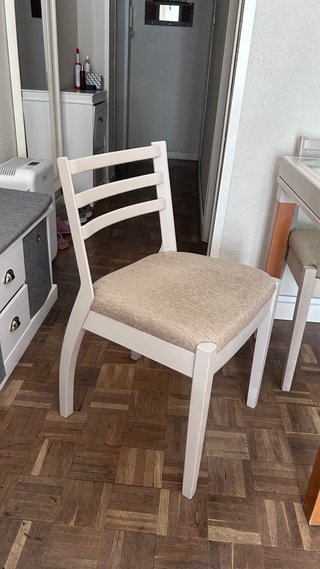 Mesa de comedor extensible de madera y cristal