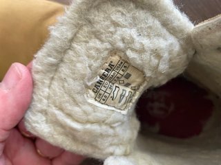 Stivaletti Carrera imbottiti beige/marrone n.39