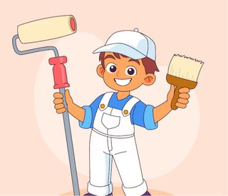 Se hacen trabajos de pintura