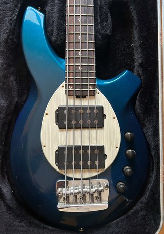 Bajo Musicman Bongo 5 HH 2007 Azul