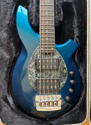 Bajo Musicman Bongo 5 HH 2007 Azul