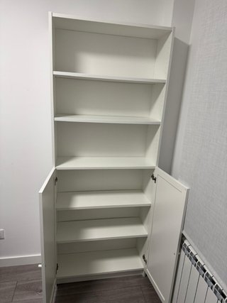Estantería Billy Ikea con puertas Oxberg