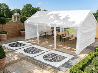 Carpa 6x3m Blanca