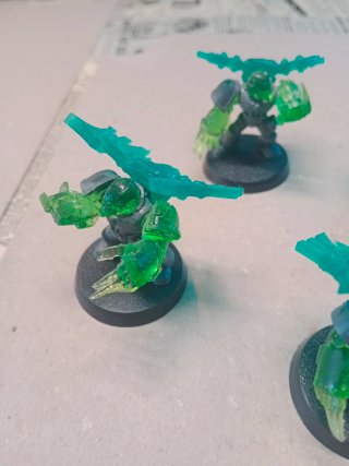 Marines Warhammer 40k/30k con Cuchillas