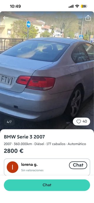 BMW Serie 3 2007 averiado