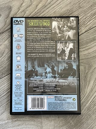 HAMMER Los Hombres del Bosque de Sherwood DVD