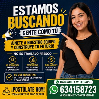 Ofrezco empleo