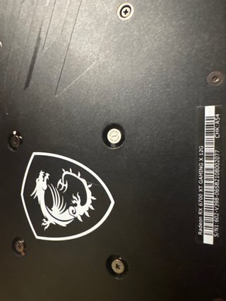 Tarjeta Gráfica MSI AMD 6700XT Perfecta