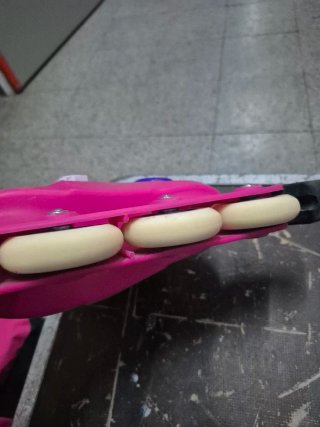 Kit completo Patines ajustables T30-32 rosa/morado