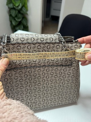 Bolso Guess Beige y Marrón con Cartera