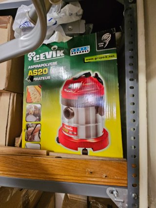 Aspiradora Industrial CEVIK AS20 Inox
