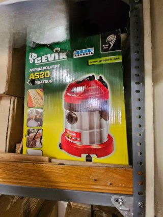 Aspiradora Industrial CEVIK AS20 Inox