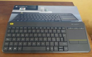 Tastiera Wireless Logitech K400 Plus
