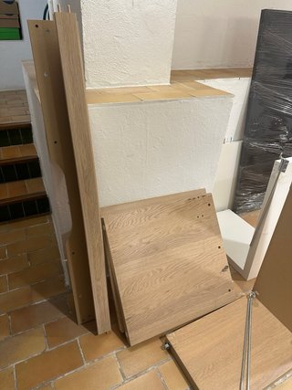 Escritorio IKEA MALM extraíble 151x165