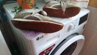 Zapatillas deportivas Parfois mujer beige