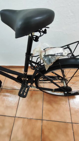 Bicicleta Paseo Adulto Negra NUEVA A ESTRENAR