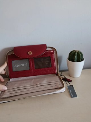 Bolso Parfois marrón y rojo